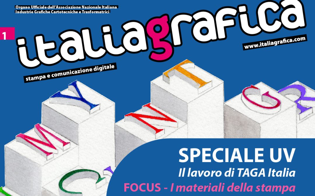 I documenti Taga sullo speciale di Italia Grafica