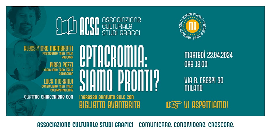 TAGA Italia per ACSG: parliamo di eptacromia